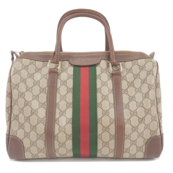 Gucci Handbags - 💎✨BEAUTIFUL✨💎 GUCCI Sherry Old Gucci GG Supreme Leather Boston Bag